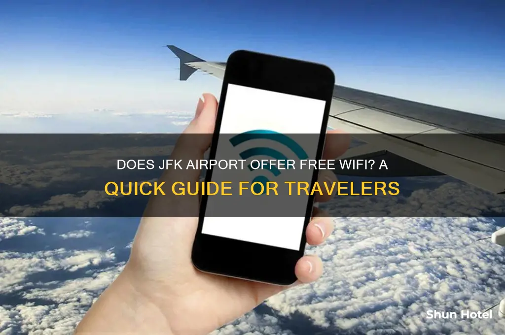 does jfk international airport have free wifi