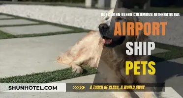 Does John Glenn Columbus International Airport Ship Pets?