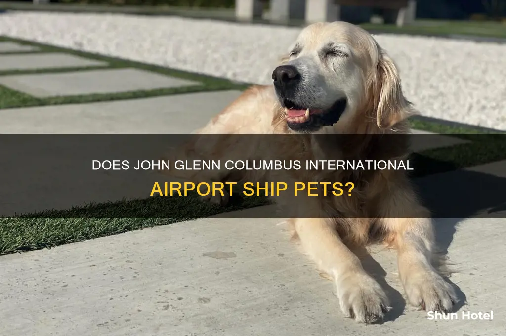 does john glenn columbus international airport ship pets
