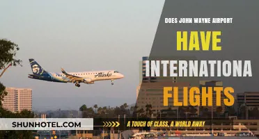 Does John Wayne Airport Offer International Flights? A Comprehensive Guide