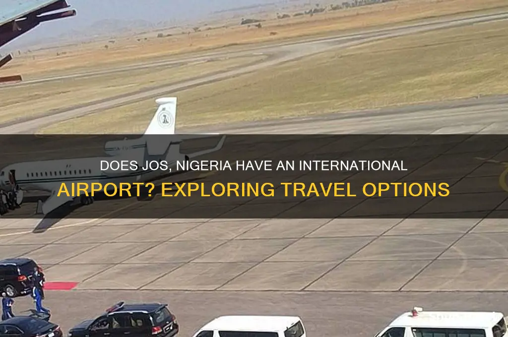 does jos have an international airport