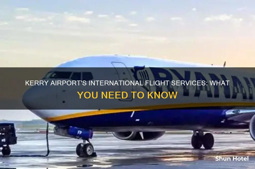 does kerry airport take international flights