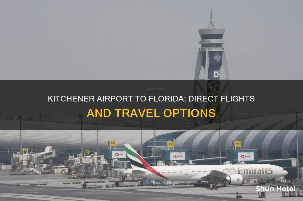 does kitchener airport fly to florida