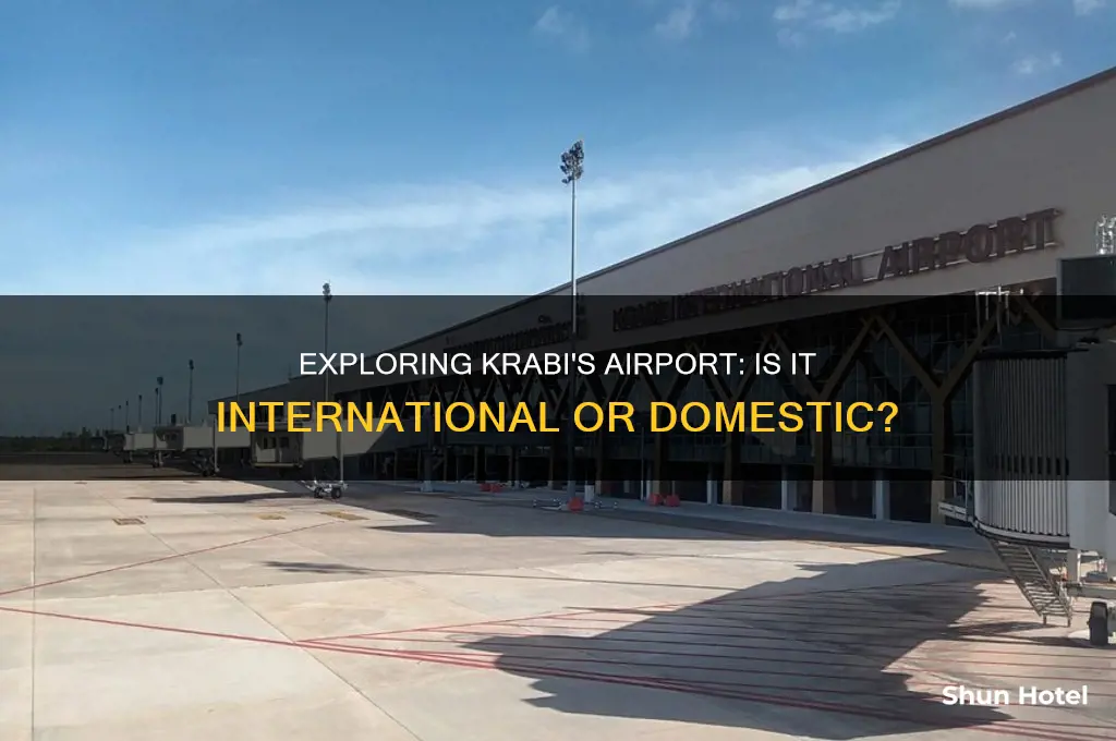 does krabi have an international airport