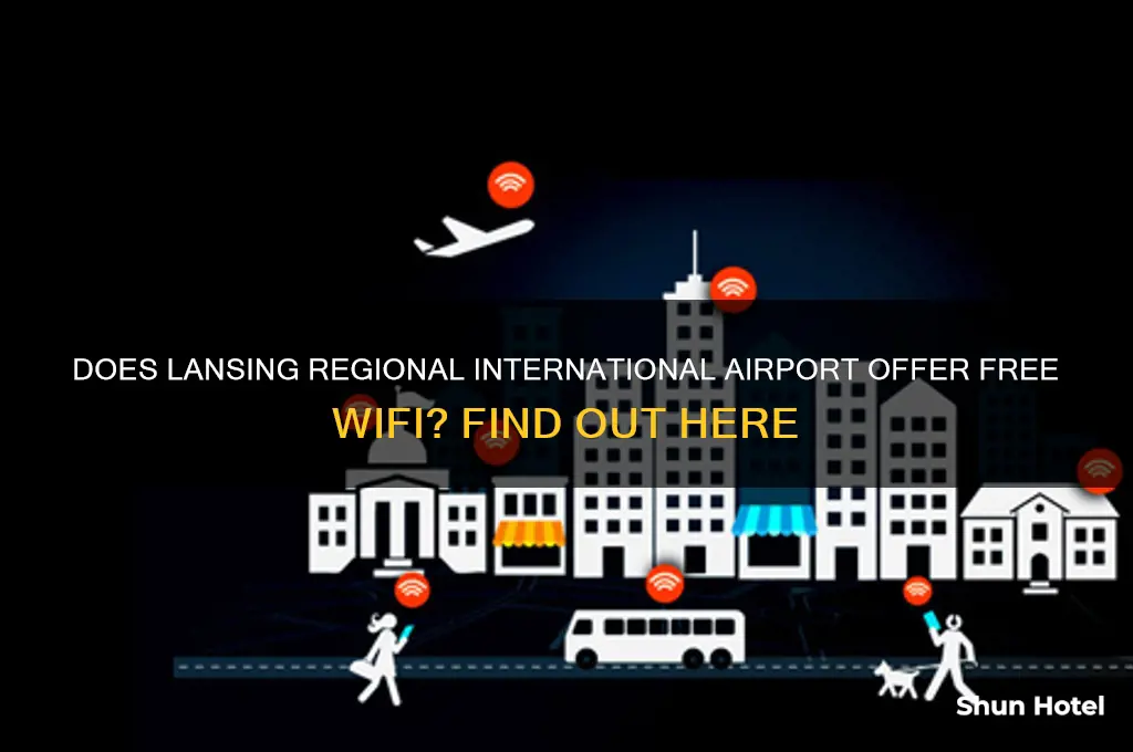 does lansing regional international airport have wifi