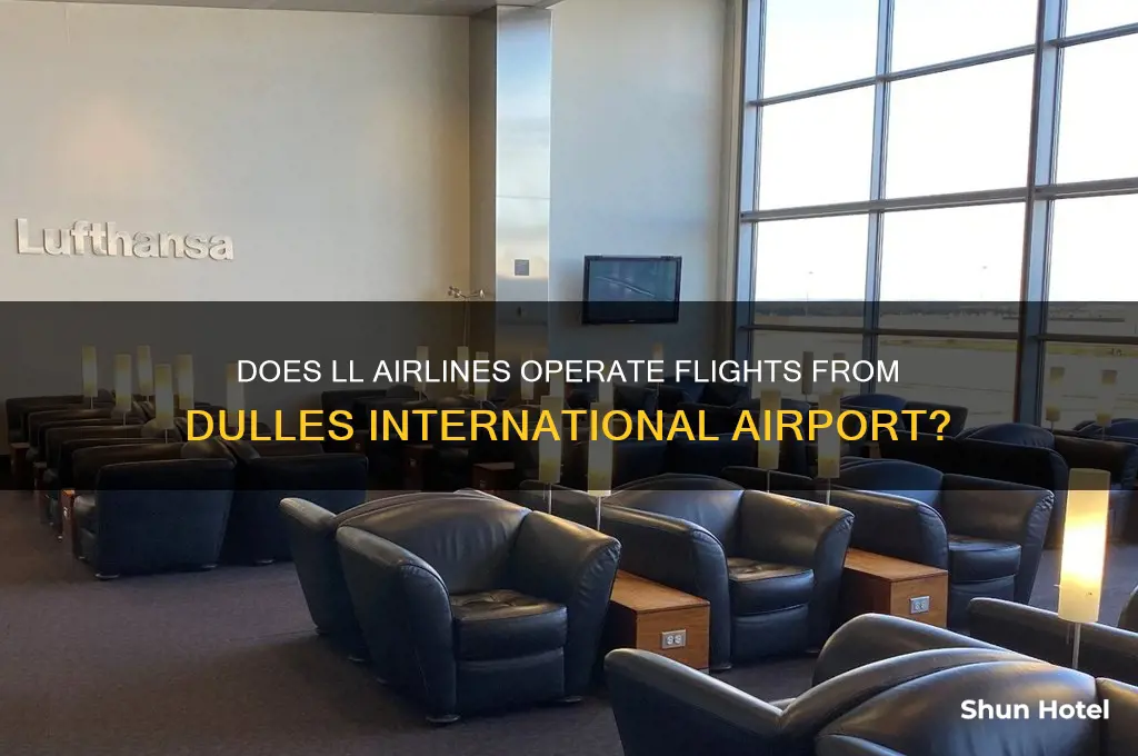 does ll airlines fly out of dulles airport