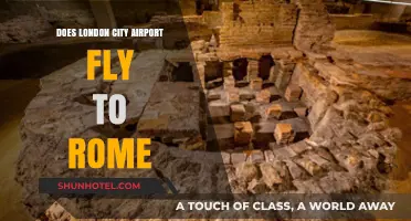 London City Airport to Rome: Flight Options and Travel Tips