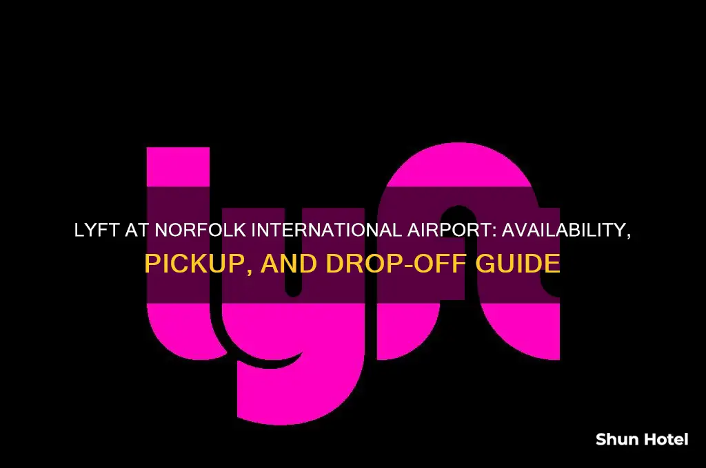 does lyft come to norfolk international airport