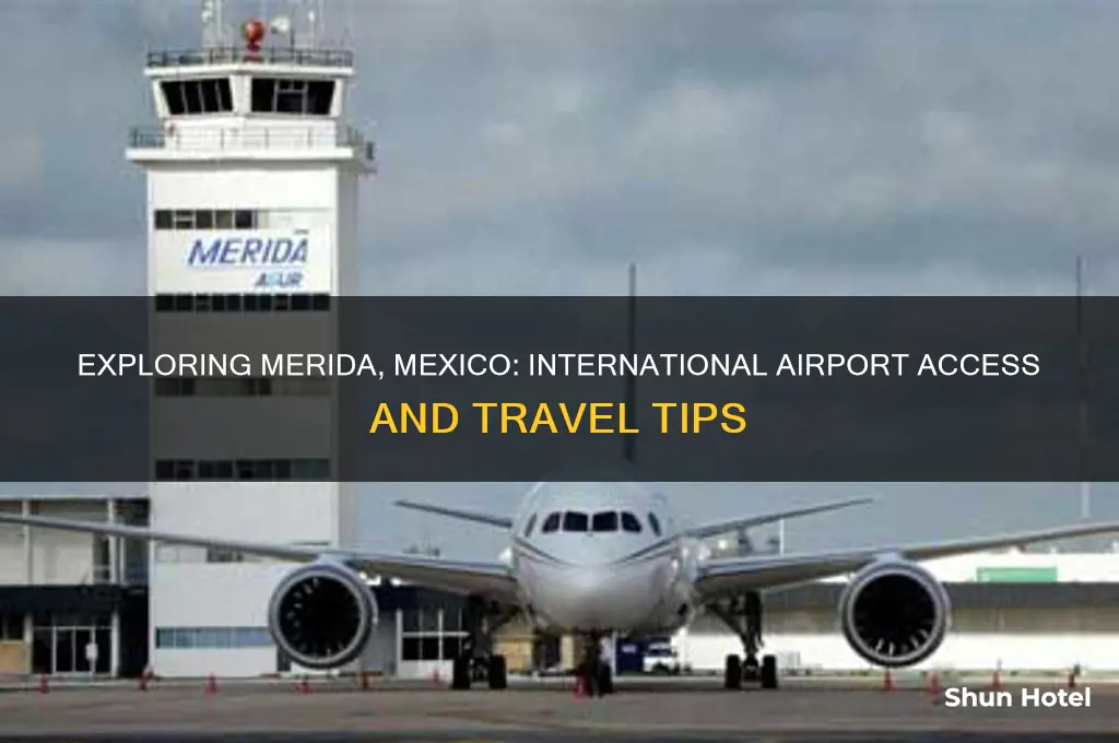 does merida mexico have an international airport