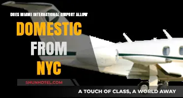 Can You Fly Domestically from NYC to Miami International Airport?