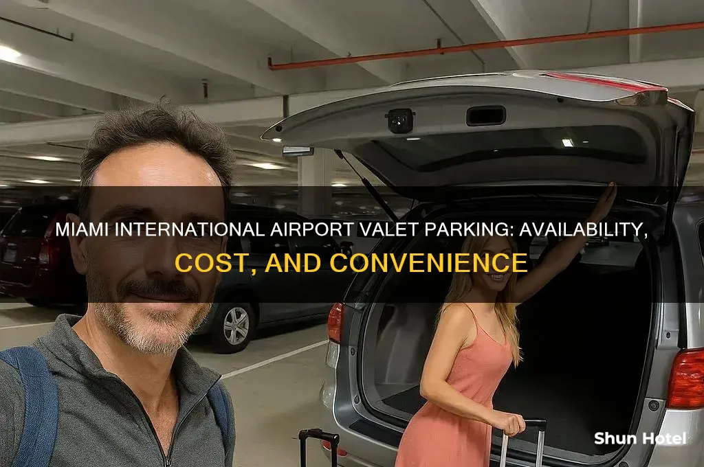 does miami international airport have valet parking