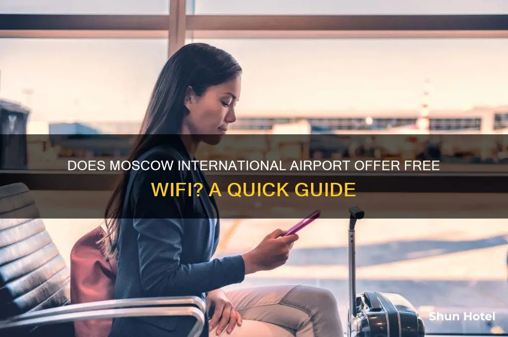 does moscow international airport have wifi