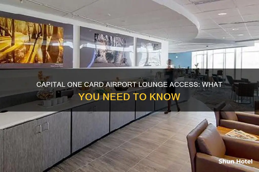 does my capital one card get me into airport lounges