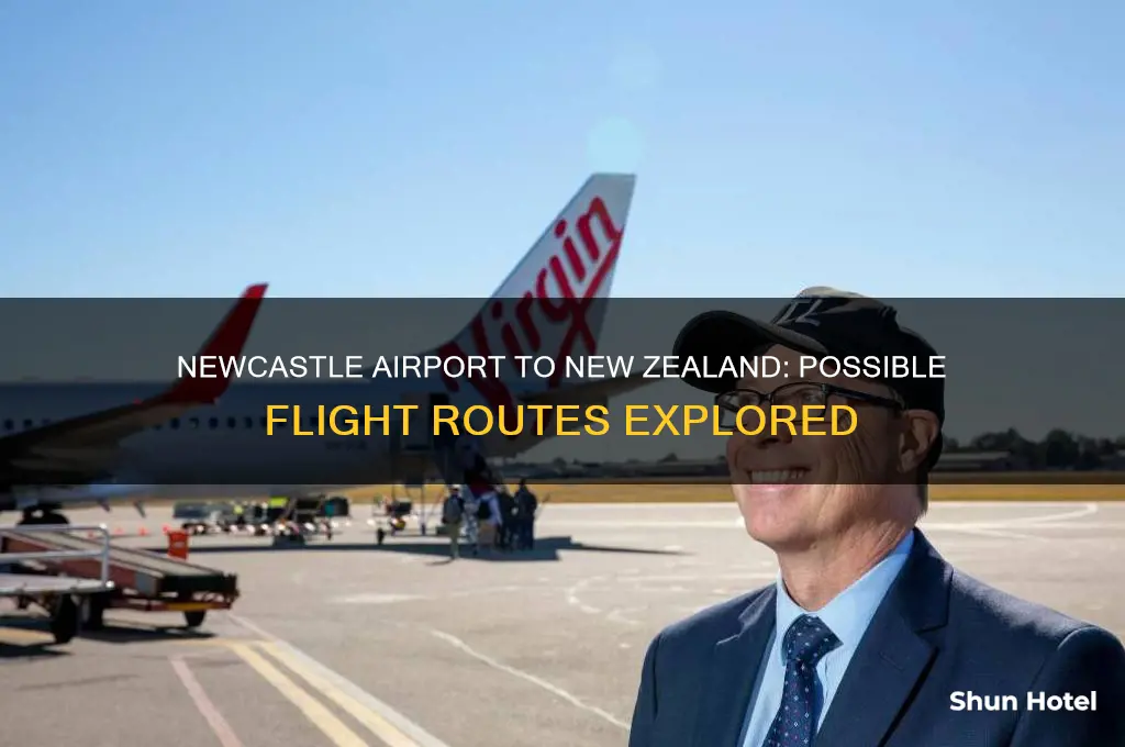 does newcastle airport fly to new zealand