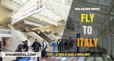 Ontario Airport to Italy: Exploring Flight Options and Destinations