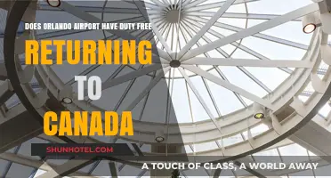 Orlando Airport Duty-Free Shopping: What to Expect When Returning to Canada