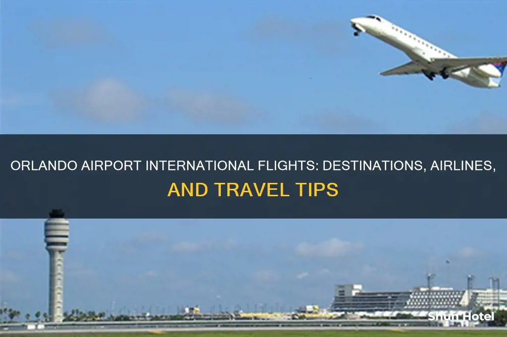 does orlando airport have international flights