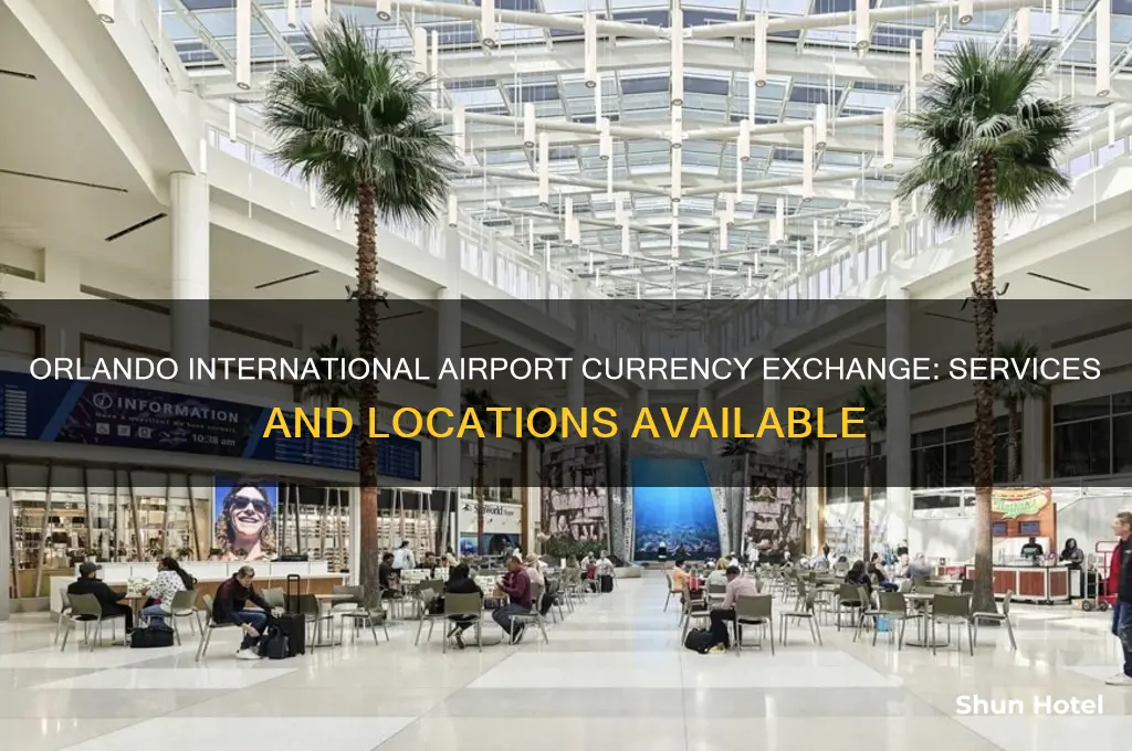 does orlando international airport have currency exchange