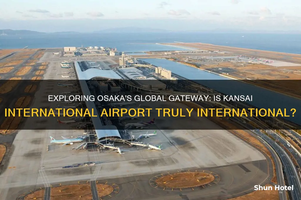 does osaka have an international airport