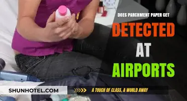 Can Parchment Paper Be Detected by Airport Security Scanners?