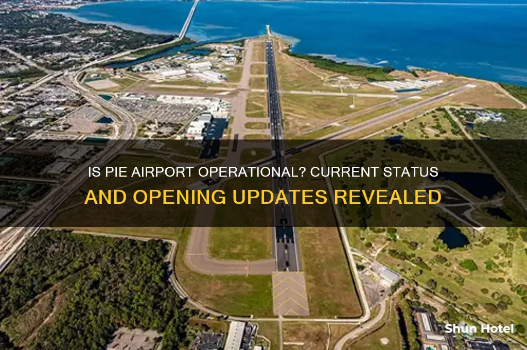 does pie airport open