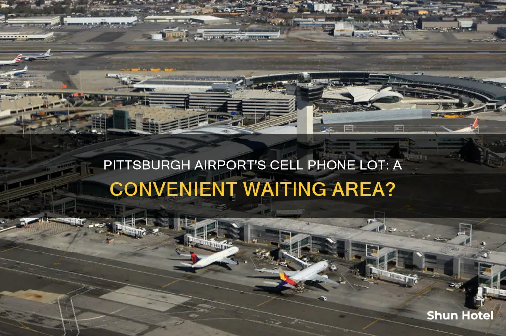 does pittsburgh international airport have a cell phone lot