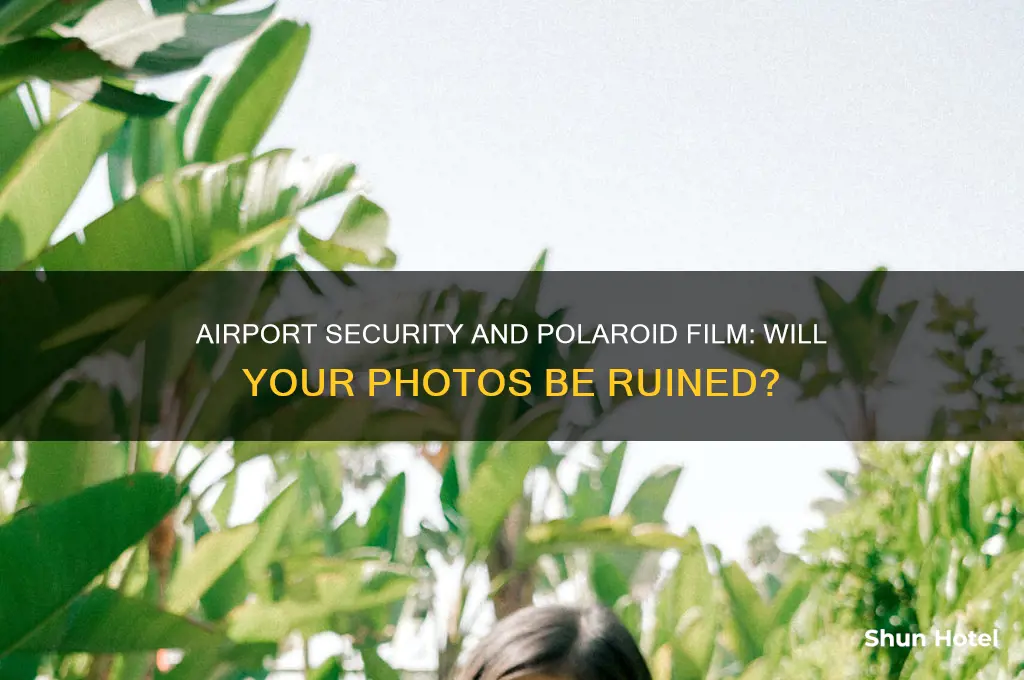 does polaroid film get messed up in airport security