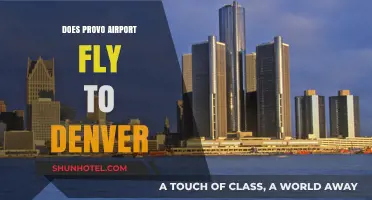 Provo Airport to Denver: Flight Options and Travel Guide
