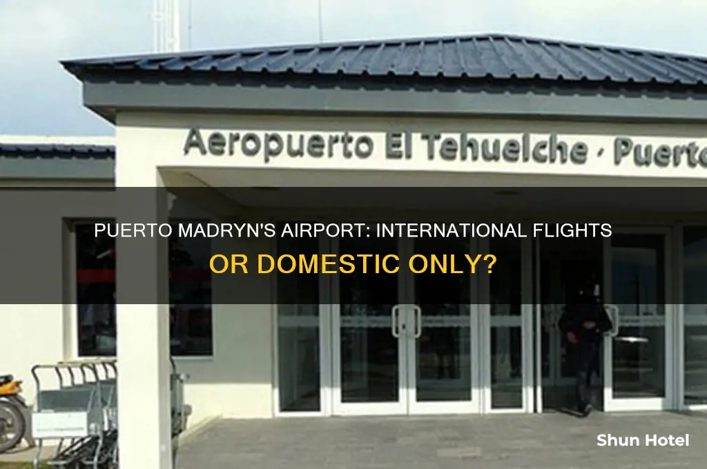 does puerto madryn have international airport