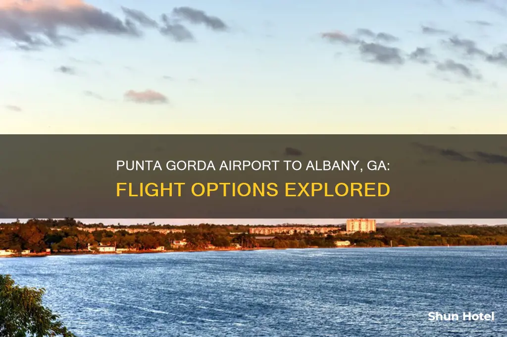 does punta gorda airport fly to albany ga