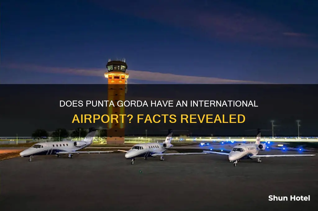 does punta gorda have a international airport