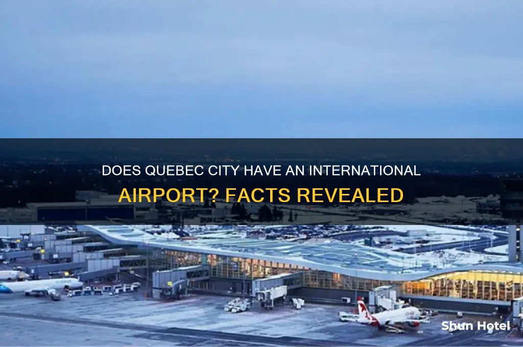 does quebec city have an international airport