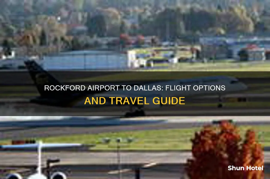 does rockford airport fly to dallas