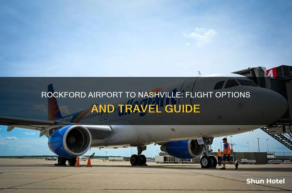 does rockford airport fly to nashville