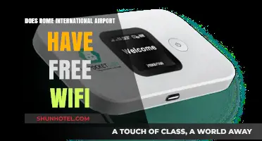 Rome International Airport Free WiFi: Availability and Access Guide