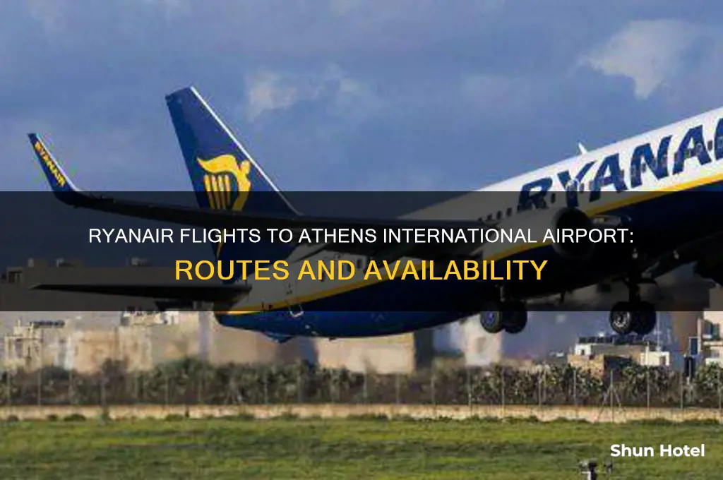 does ryanair fly to athens international airport