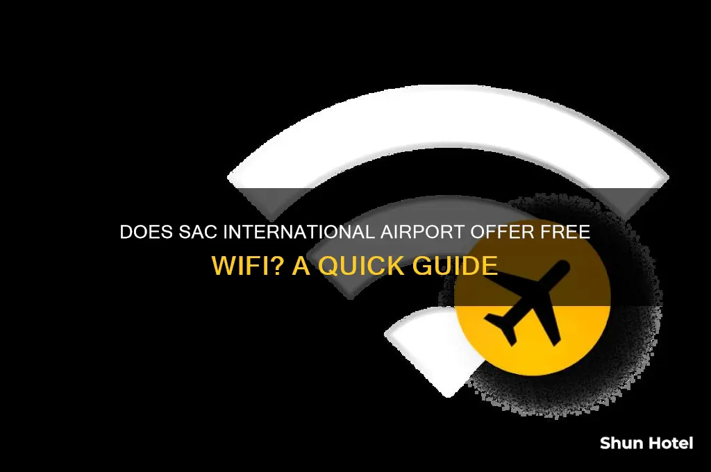 does sac international airport have wifi