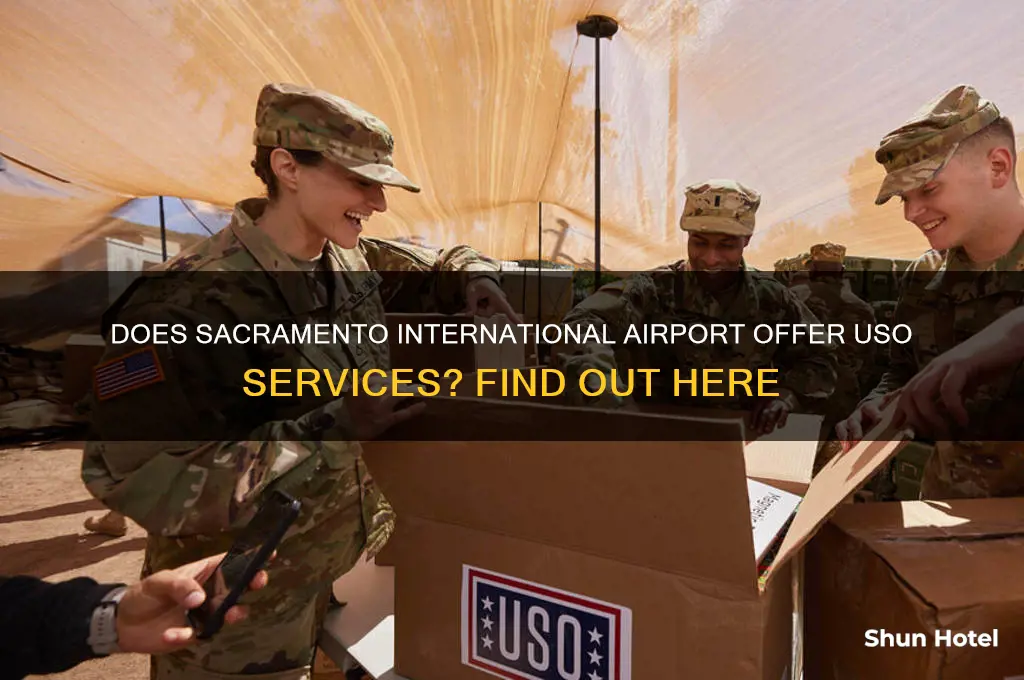 does sacramento international airport have a uso
