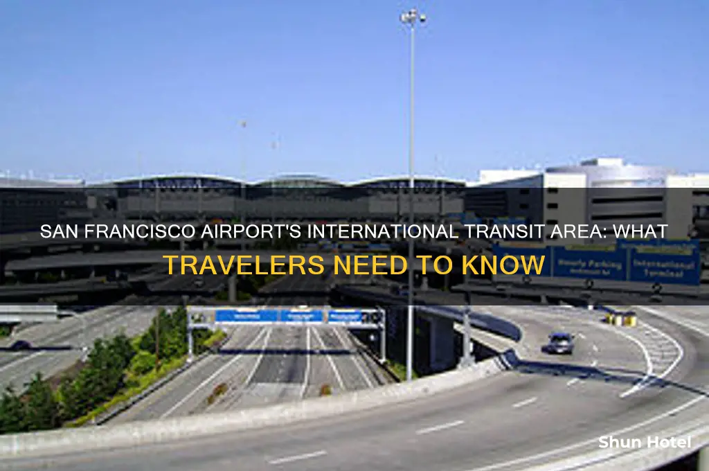 does san francisco airport have an international transit area