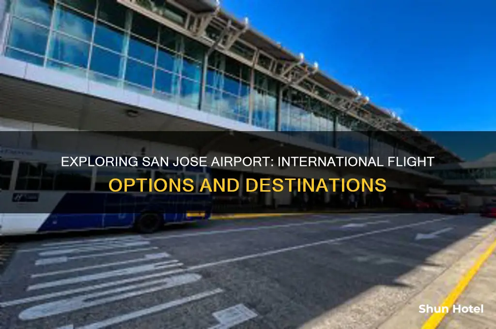 does san jose airport have international flights