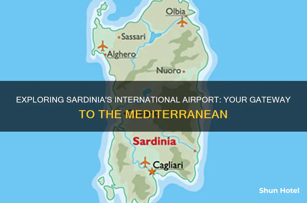 does sardinia have an international airport
