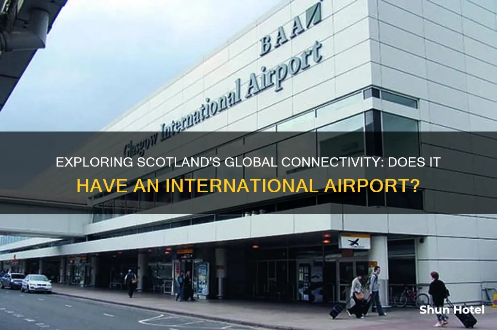 does scotland have an international airport