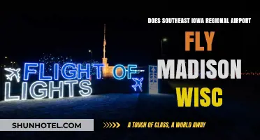 Does Southeast Iowa Regional Airport Offer Flights to Madison, Wisconsin?