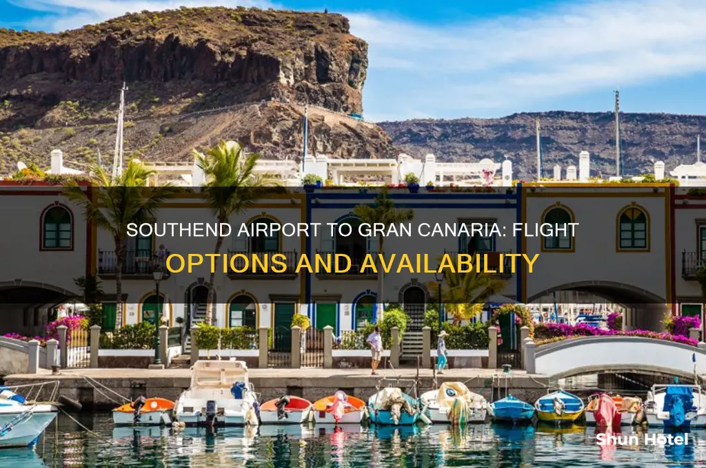 does southend airport fly to gran canaria