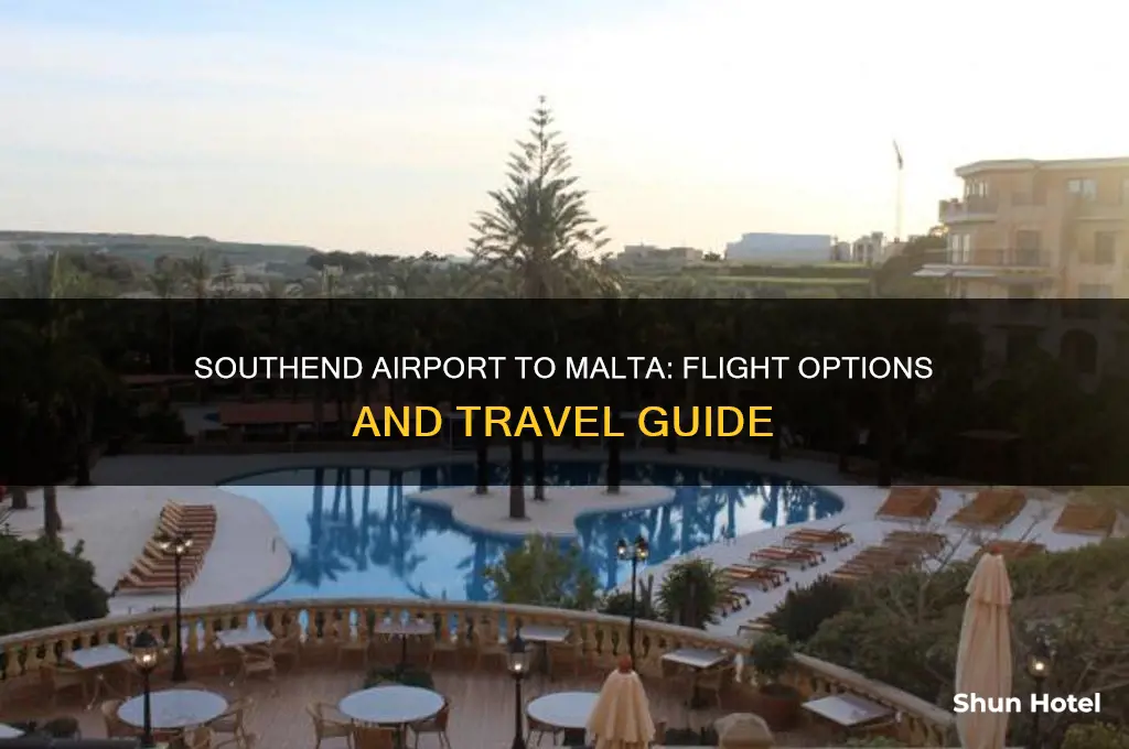 does southend airport fly to malta