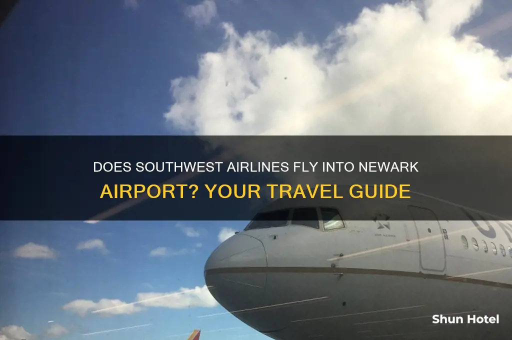 does southwest airlines fly into newark airport