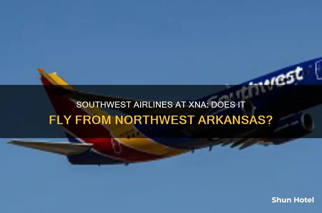 does southwest airlines fly out of xna airport