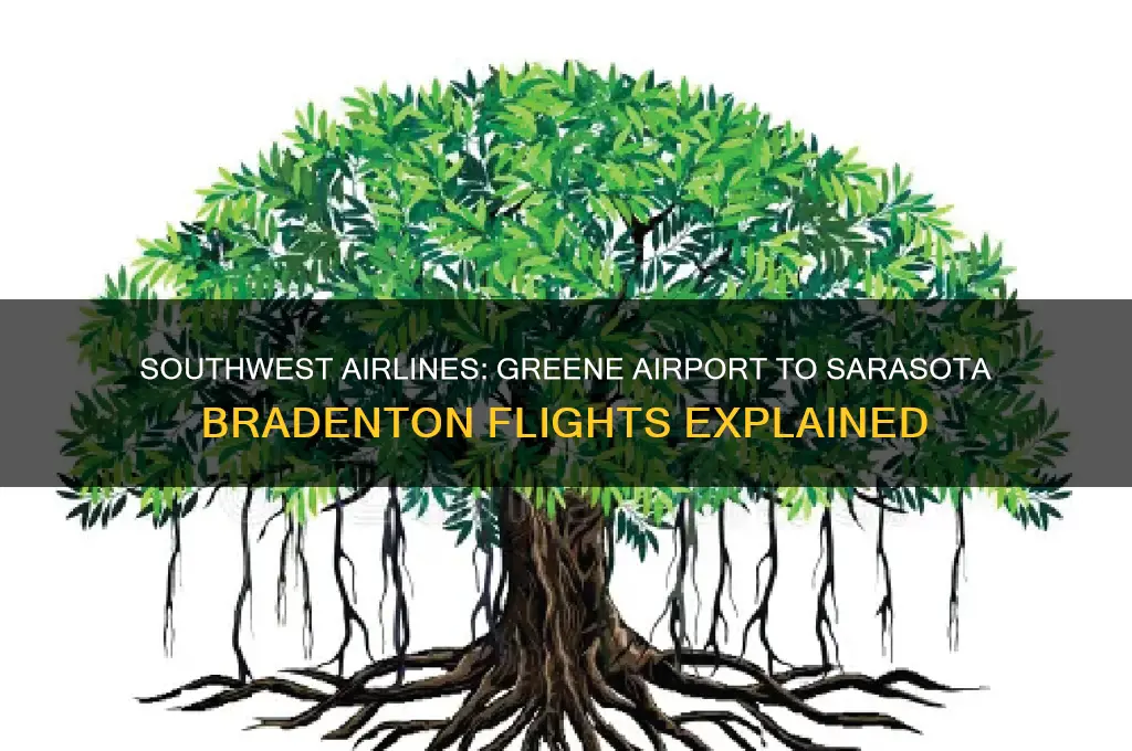 does southwest fly from greene airport to sarasota bradenton