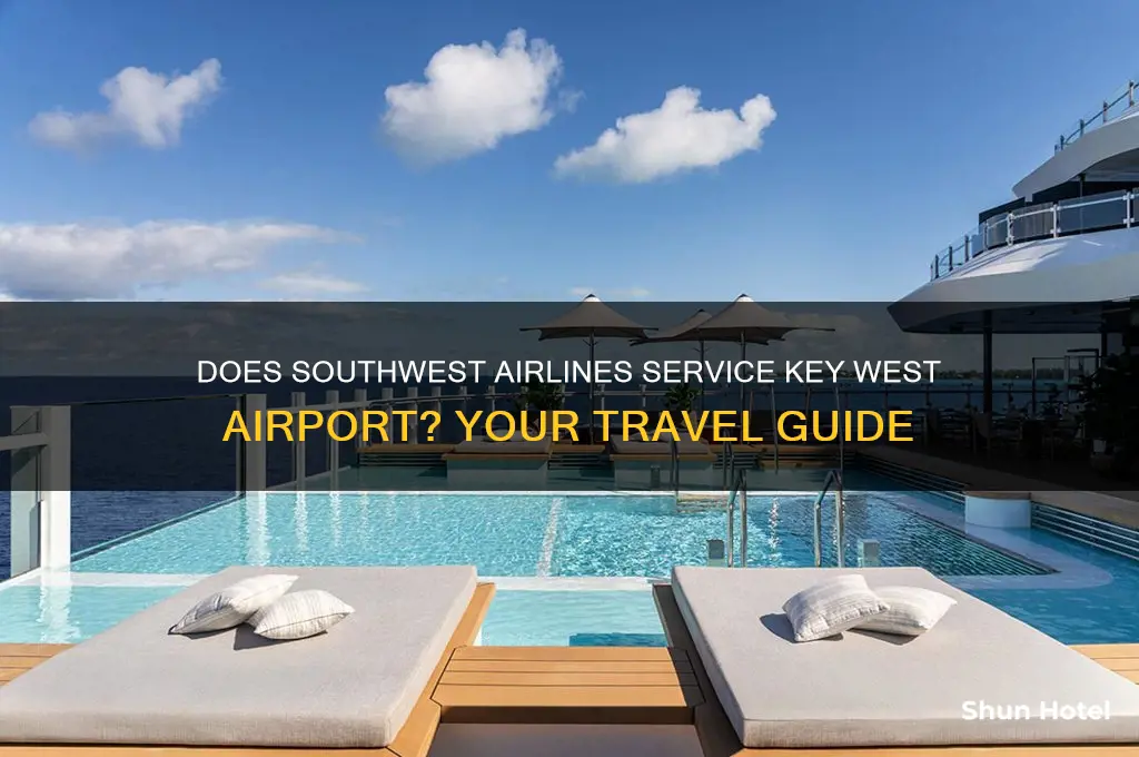 does southwest fly into key west airport