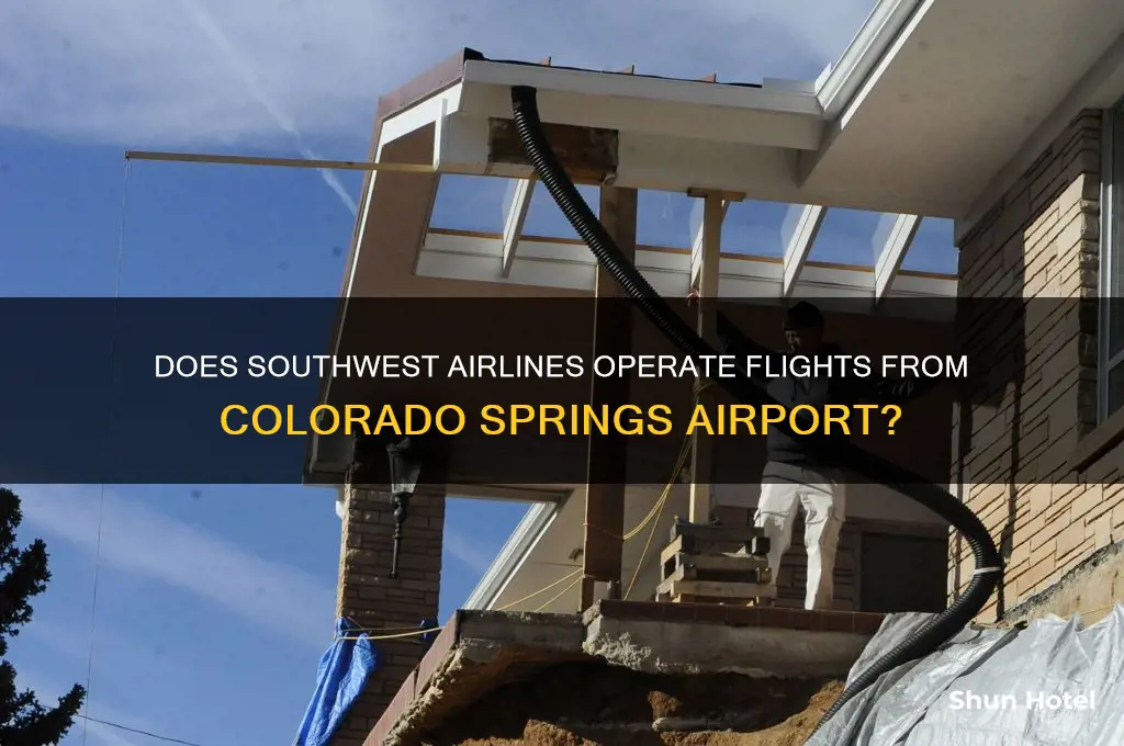does southwest fly out of colorado springs airport
